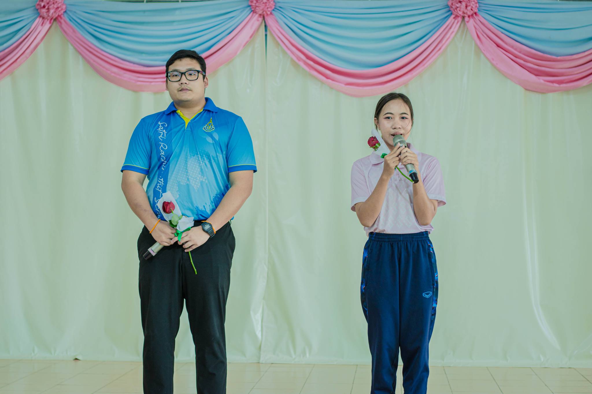 ต้อนรับครูใหม่และกิจกรรมสุขภาพดี ชีวีมีสุข